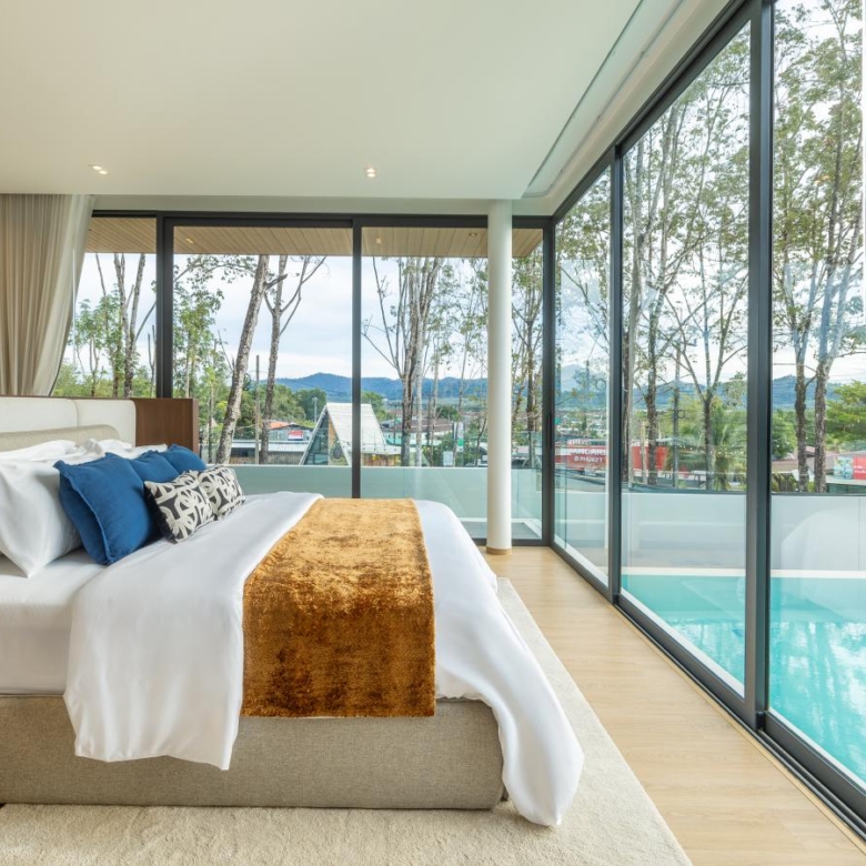Modern Nature-inspired Pool Villas in Bangjo, Thalang