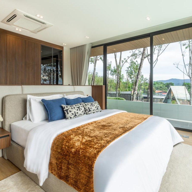 Modern Nature-inspired Pool Villas in Bangjo, Thalang