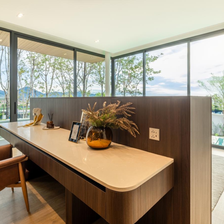 Modern Nature-inspired Pool Villas in Bangjo, Thalang