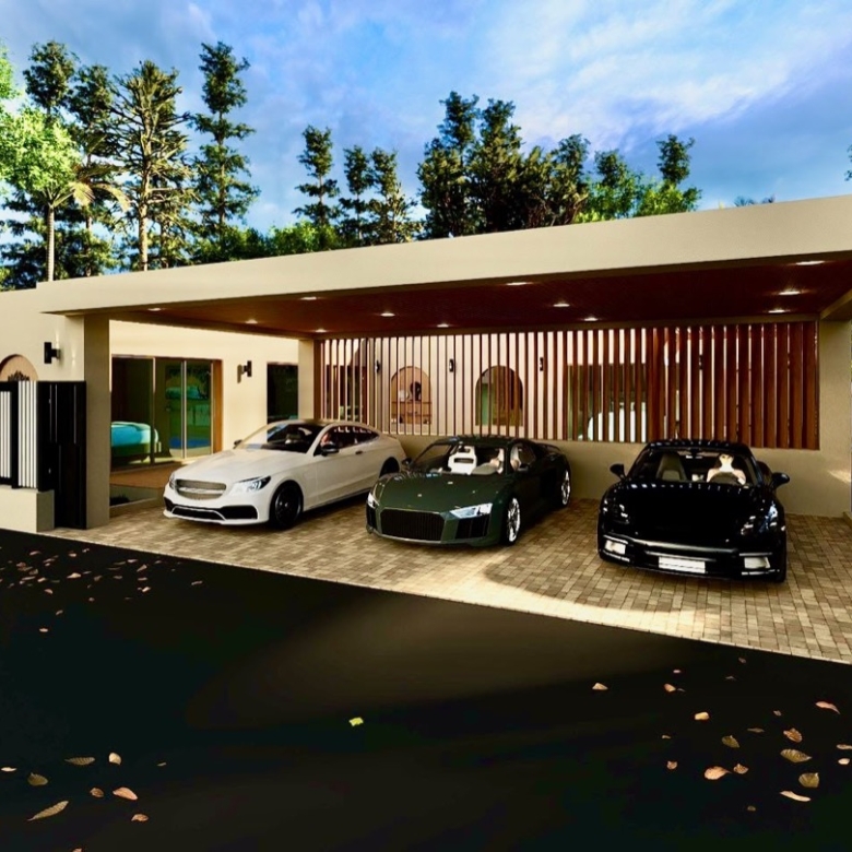 A Rare 4-Bedroom Modern Tropical Pool Villa Close to Lamai