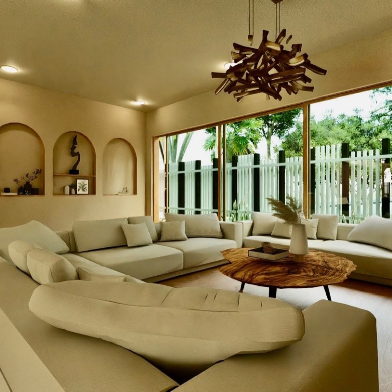 A Rare 4-Bedroom Modern Tropical Pool Villa Close to Lamai