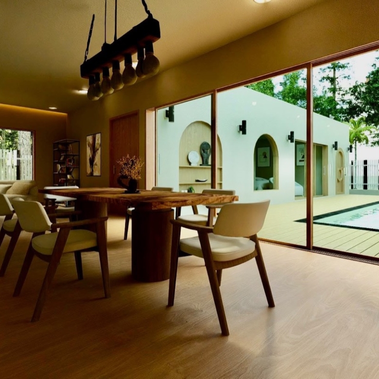 A Rare 4-Bedroom Modern Tropical Pool Villa Close to Lamai