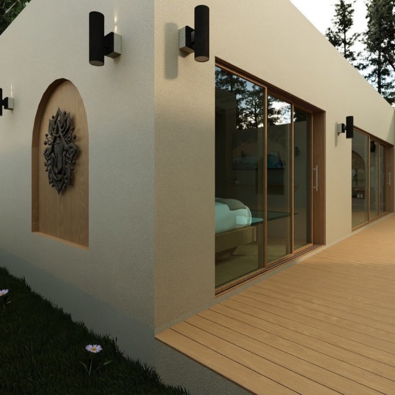 A Rare 4-Bedroom Modern Tropical Pool Villa Close to Lamai