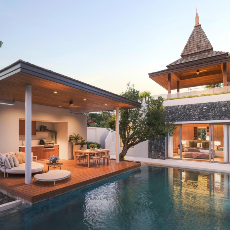 Tropical Luxury Pool Villas in Thep Krasattri, Phuket