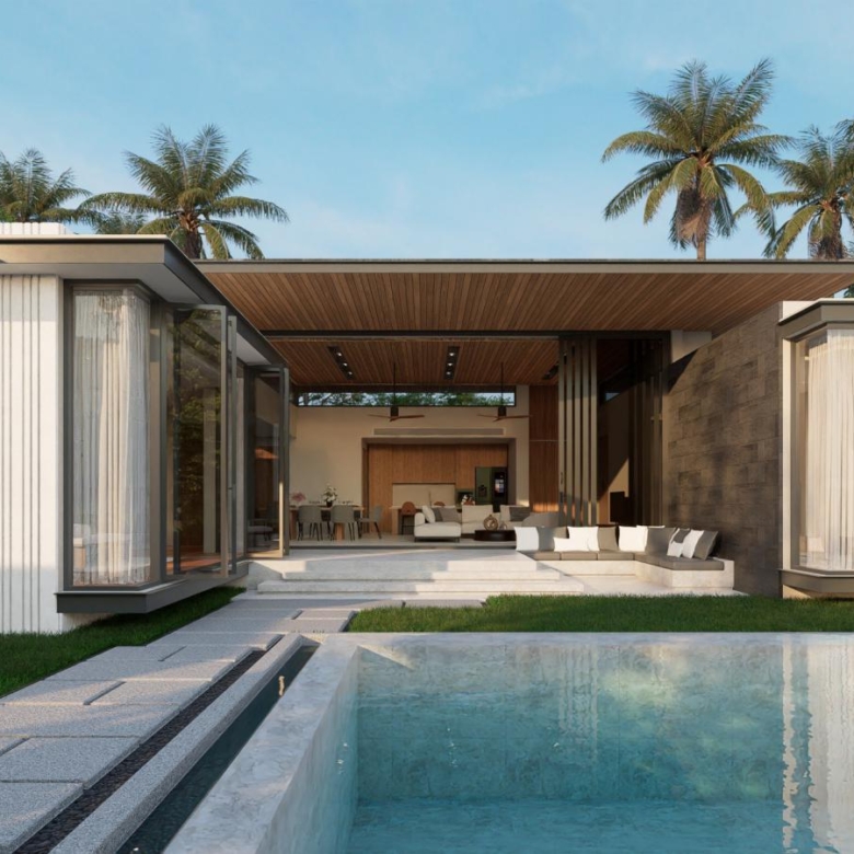 Sustainable Tropical Pool Villas in Thep Krasattri, Phuket