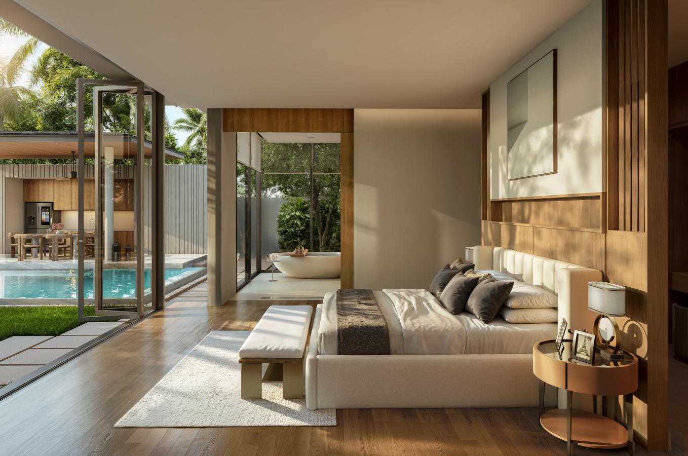 Type – D_INT_Bedroom Sustainable Tropical Pool Villas in Thep Krasattri, Phuket