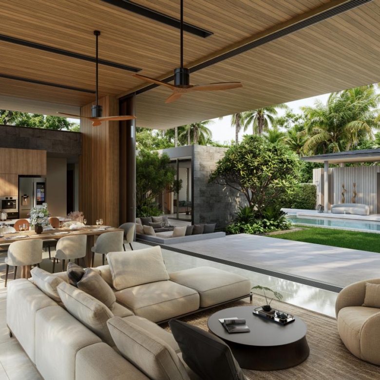 Sustainable Tropical Pool Villas in Thep Krasattri, Phuket