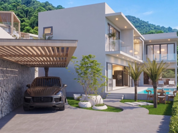 Luxury Sea View Private Pool Villas in Bang Makham