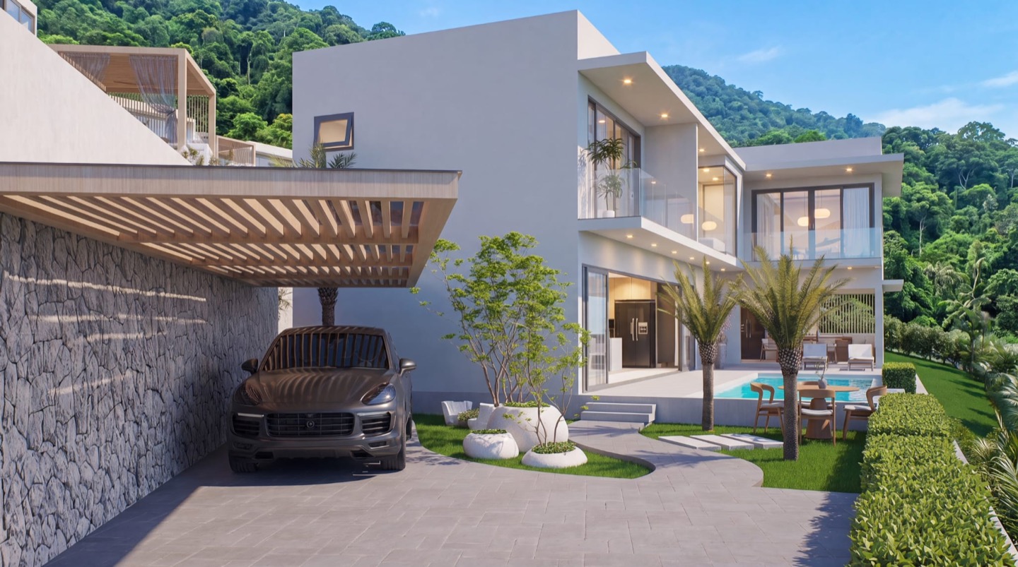 Luxury Sea View Private Pool Villas in Bang Makham