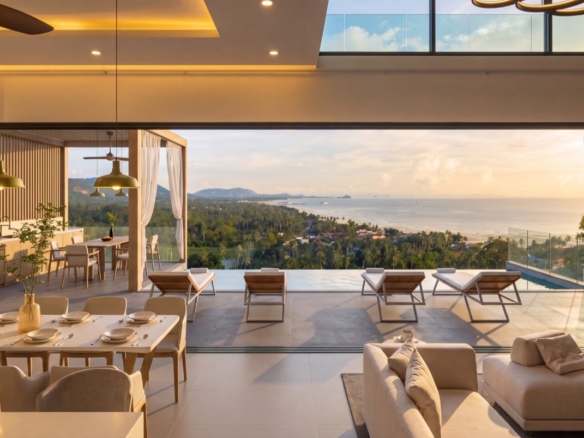 Luxury Sea View Private Pool Villas in Bang Makham