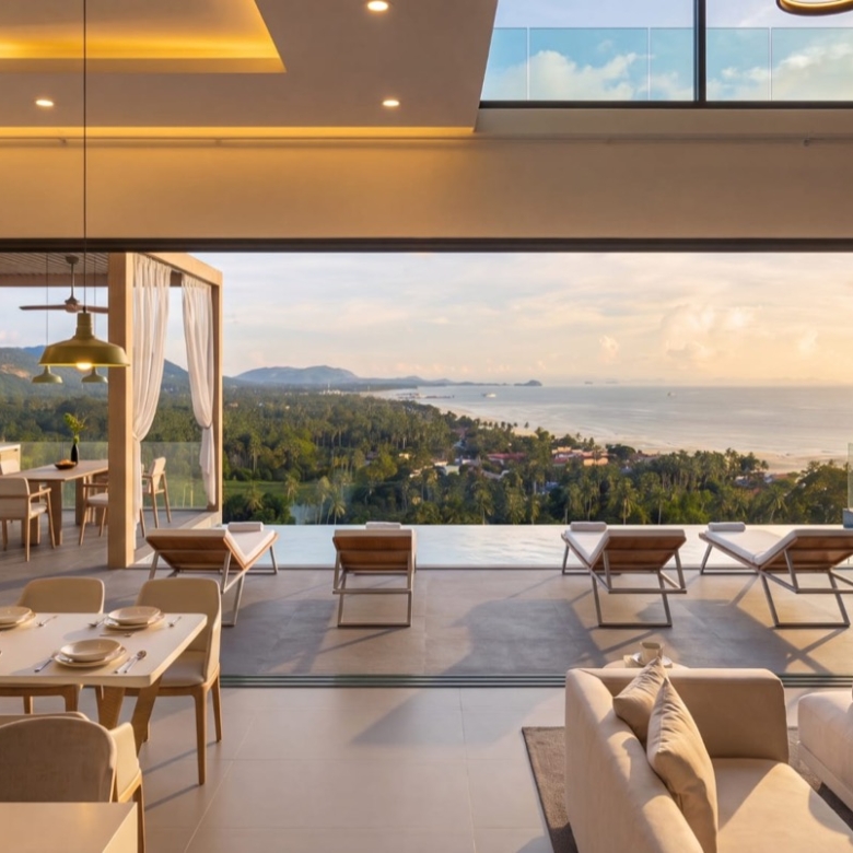 Luxury Sea View Private Pool Villas in Bang Makham