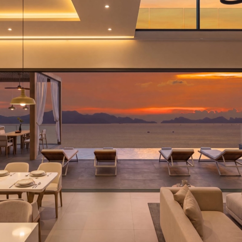 Luxury Sea View Private Pool Villas in Bang Makham