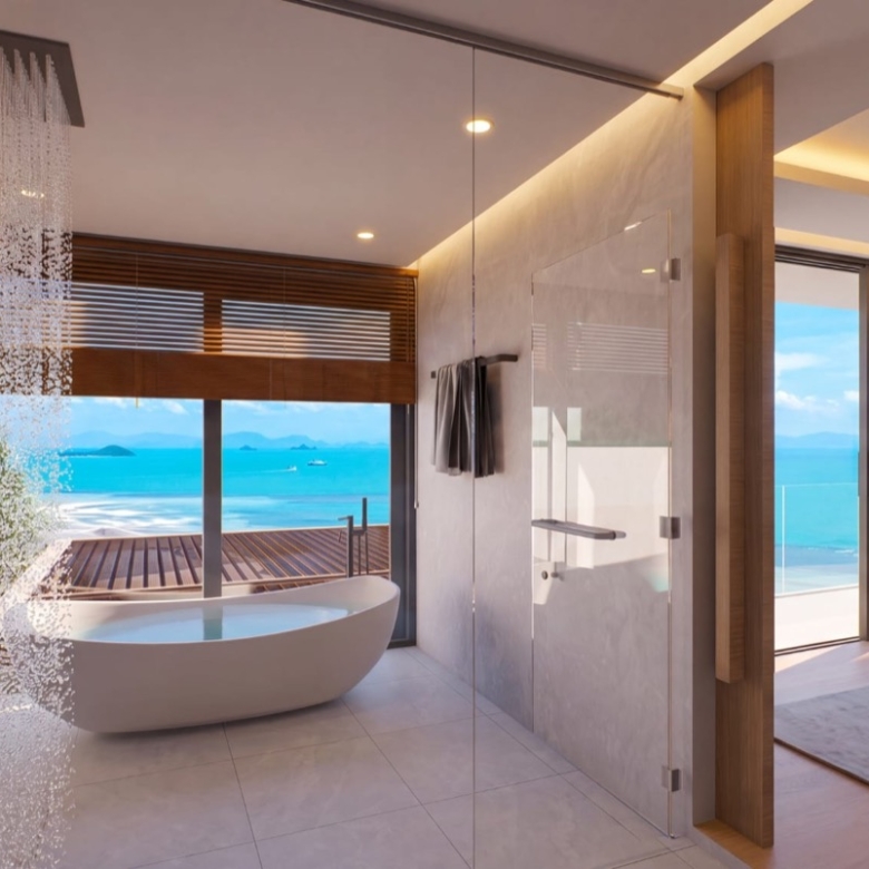 Luxury Sea View Private Pool Villas in Bang Makham