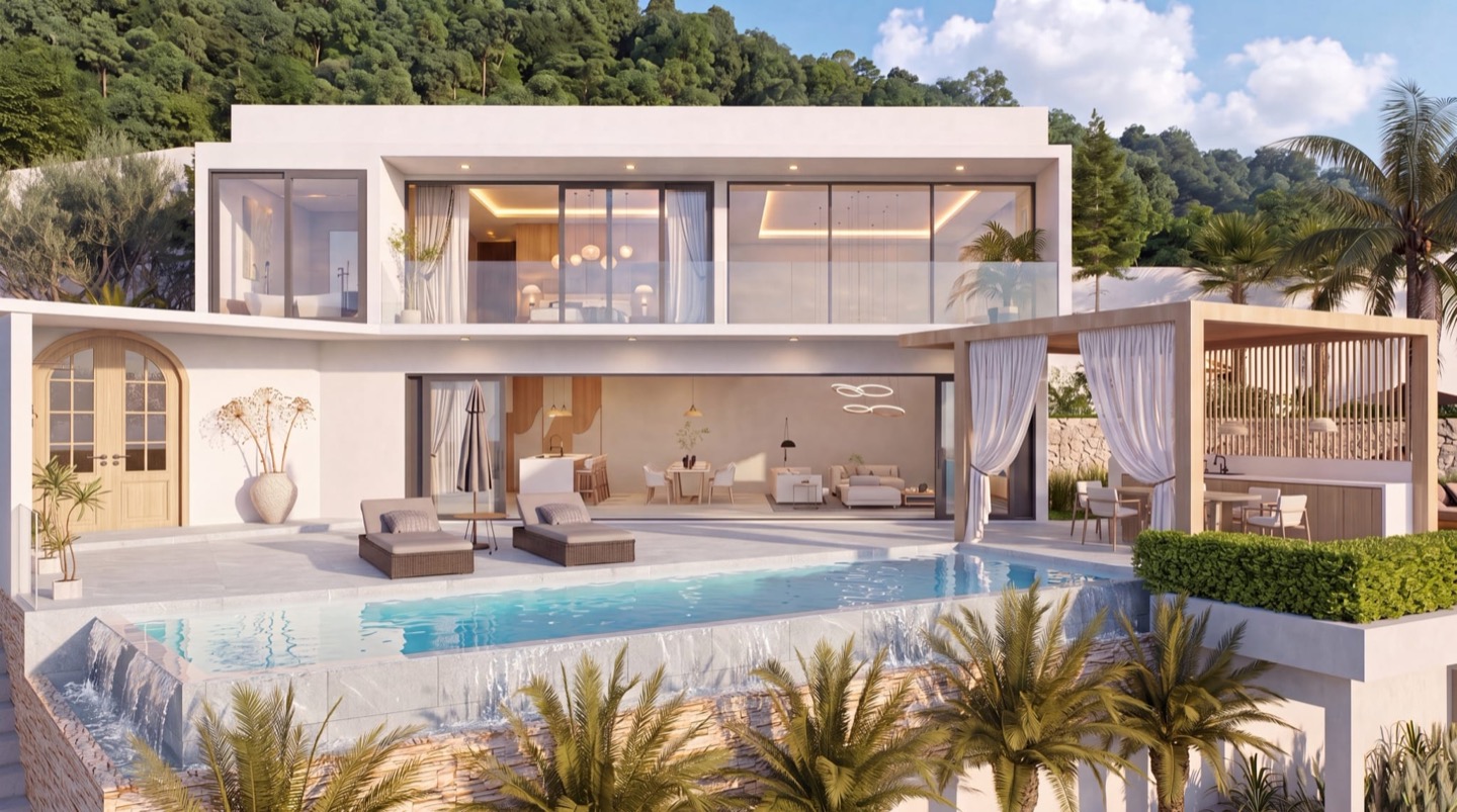 Luxury Sea View Private Pool Villas in Bang Makham