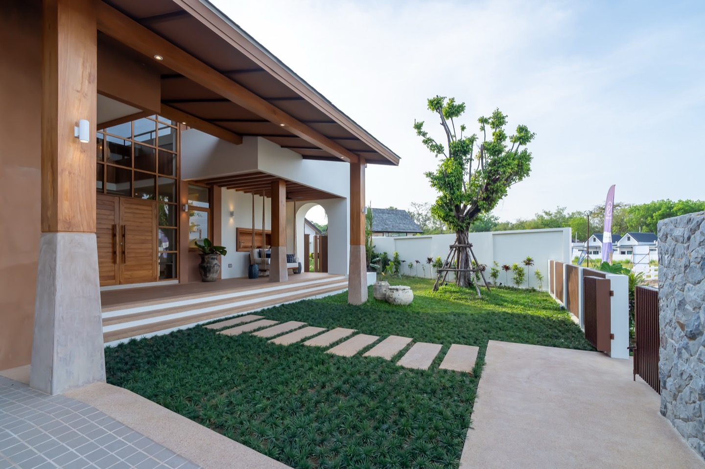 front (2) Luxury Family Pool Villas for Sale in Cherngtalay