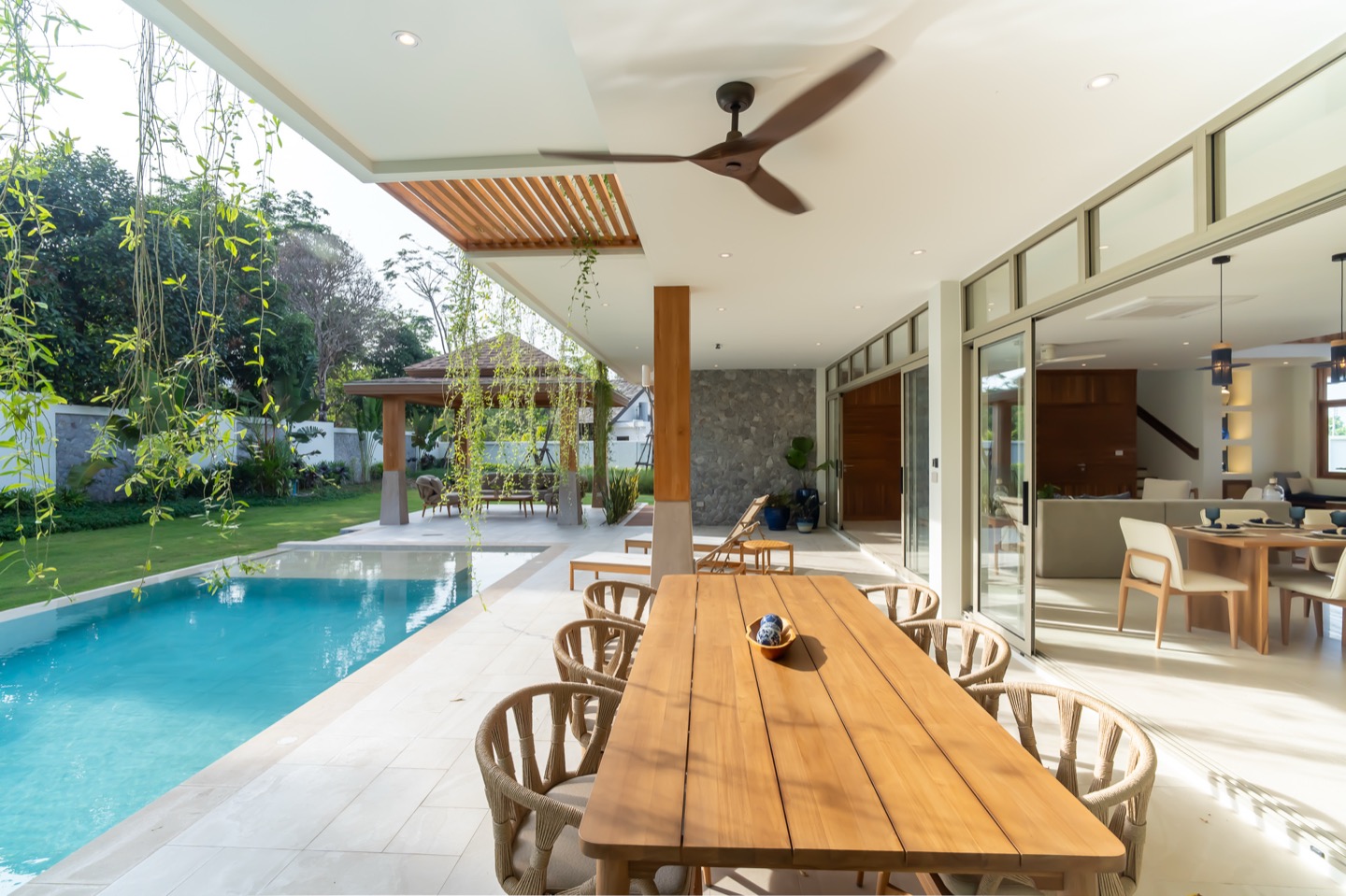 pool view Luxury Family Pool Villas for Sale in Cherngtalay