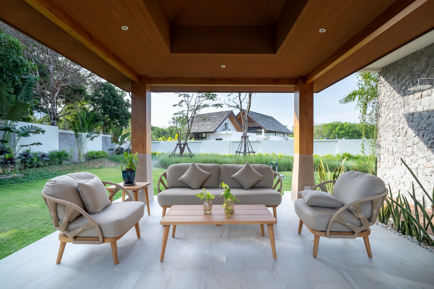 terrace Luxury Family Pool Villas for Sale in Cherngtalay