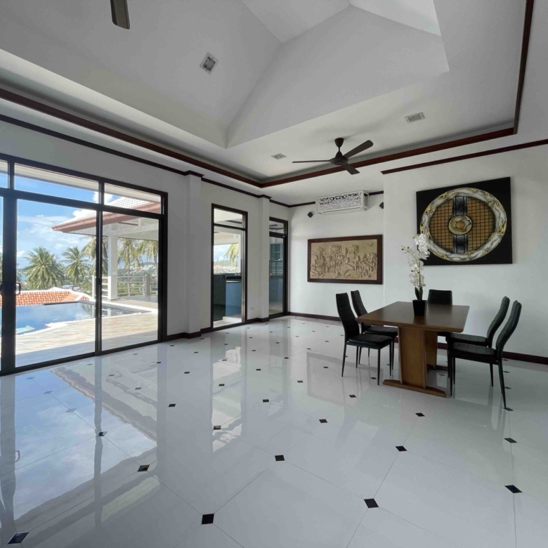 Panoramic Sea & Sunset View Pool Villa in Bophut