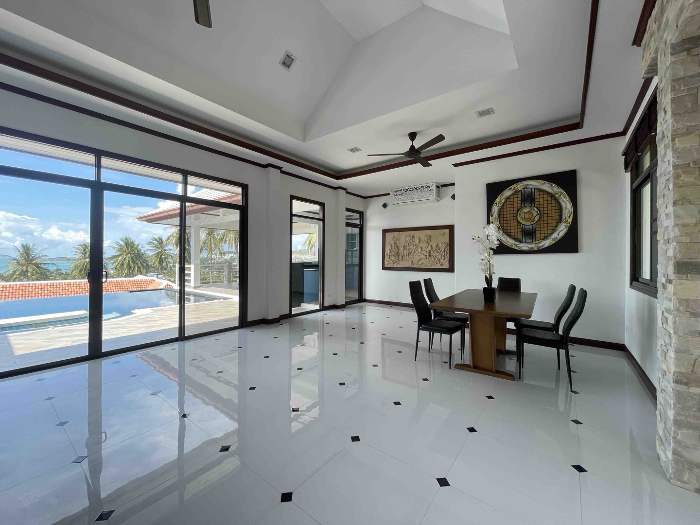 Panoramic Sea & Sunset View Pool Villa in Bophut