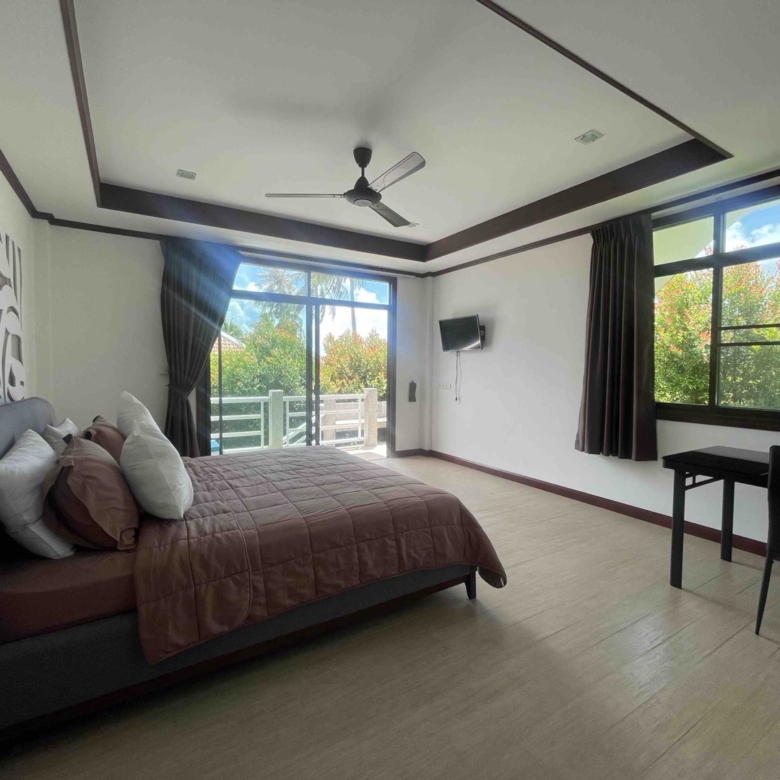 Panoramic Sea & Sunset View Pool Villa in Bophut