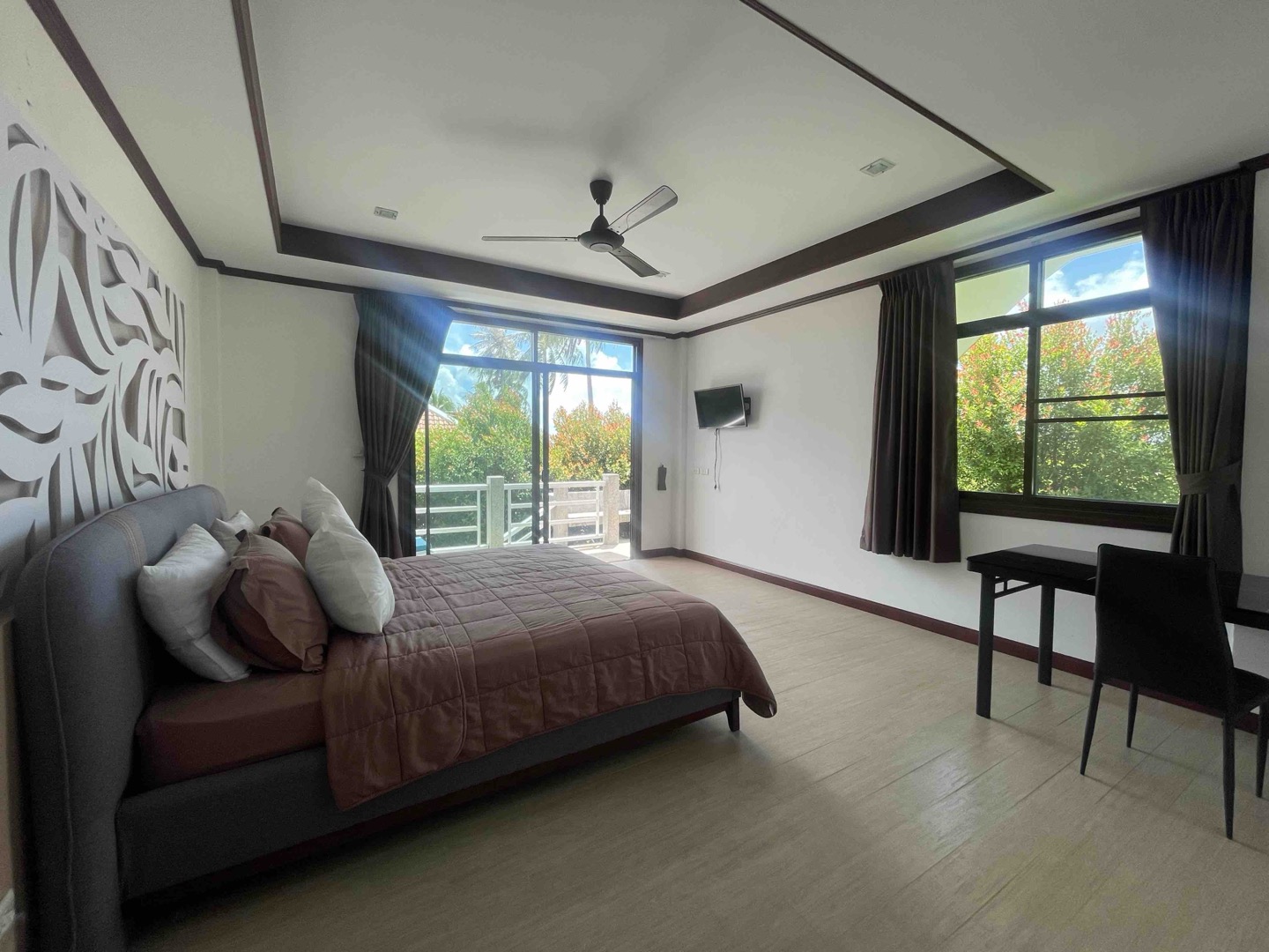 Panoramic Sea & Sunset View Pool Villa in Bophut
