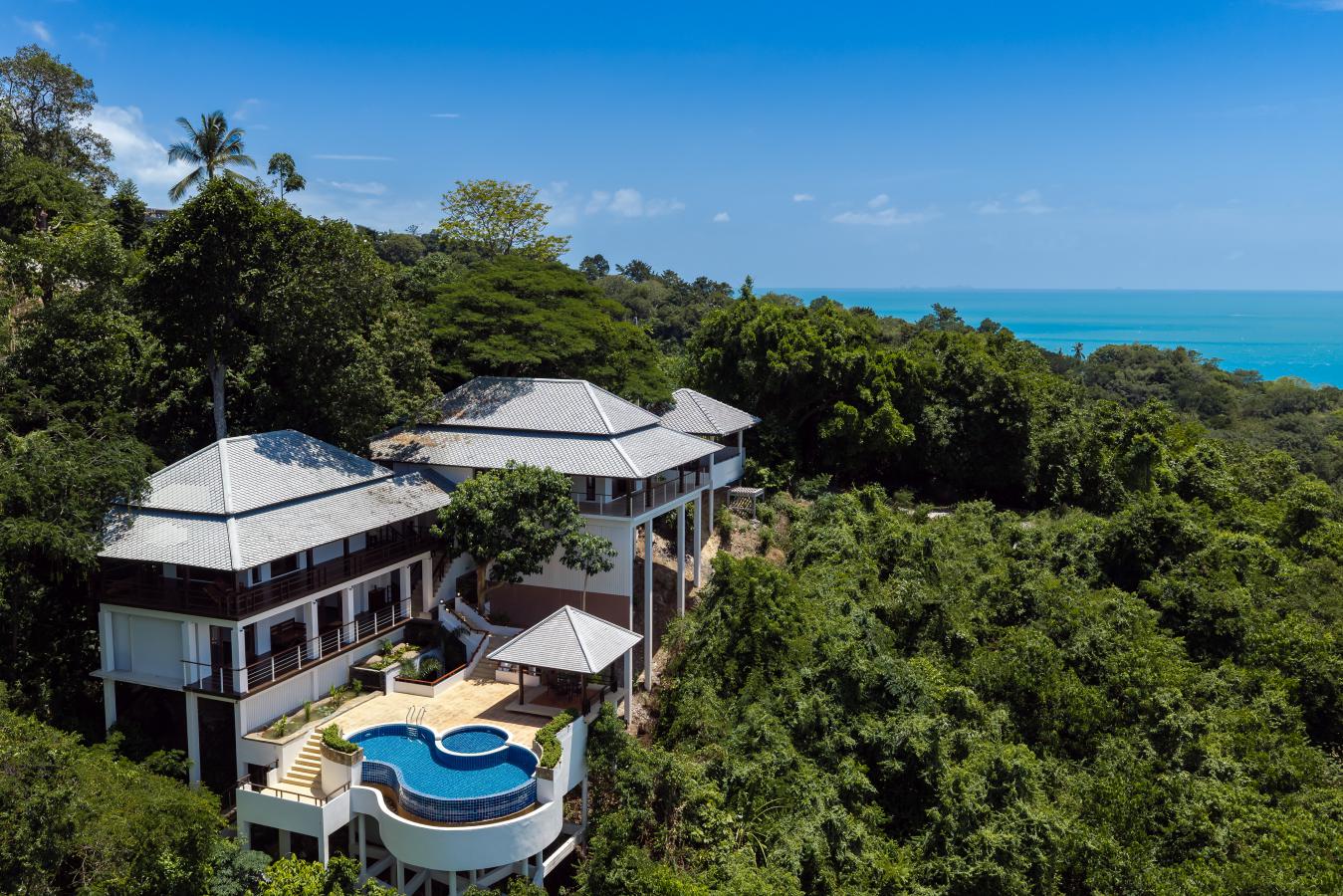 Private Tropical Sea View Estate in Laem Yai, Koh Samui