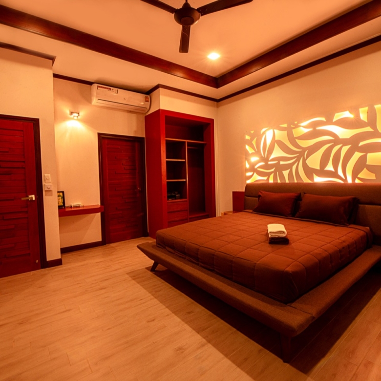 Panoramic Sea & Sunset View Pool Villa in Bophut