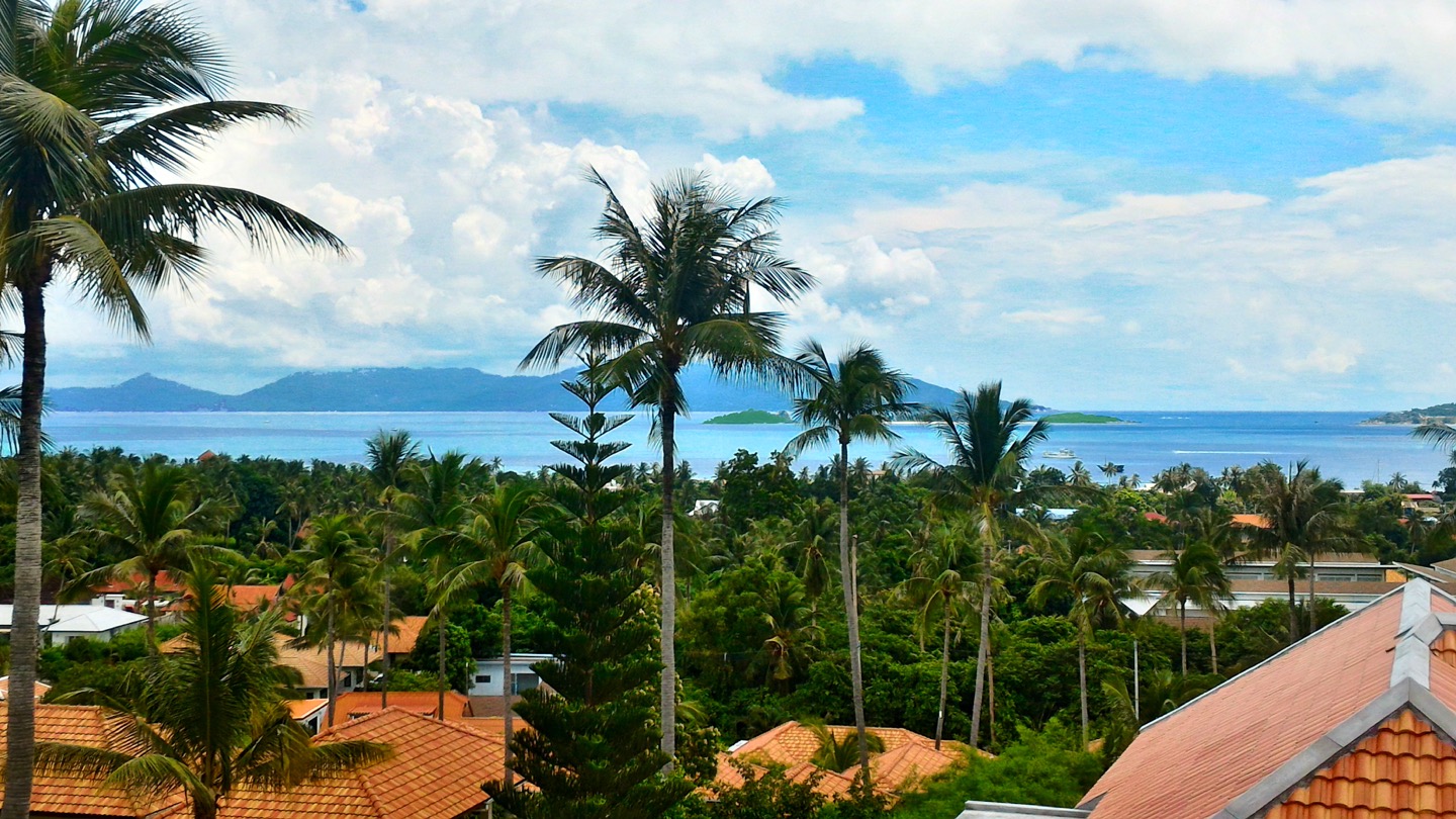 Panoramic Sea & Sunset View Pool Villa in Bophut