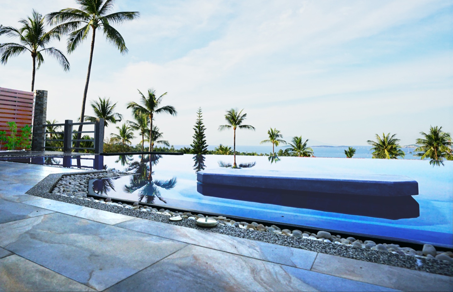Panoramic Sea & Sunset View Pool Villa in Bophut