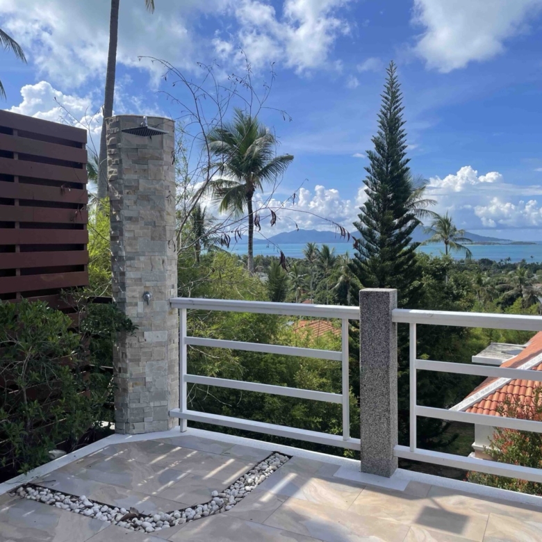 Panoramic Sea & Sunset View Pool Villa in Bophut