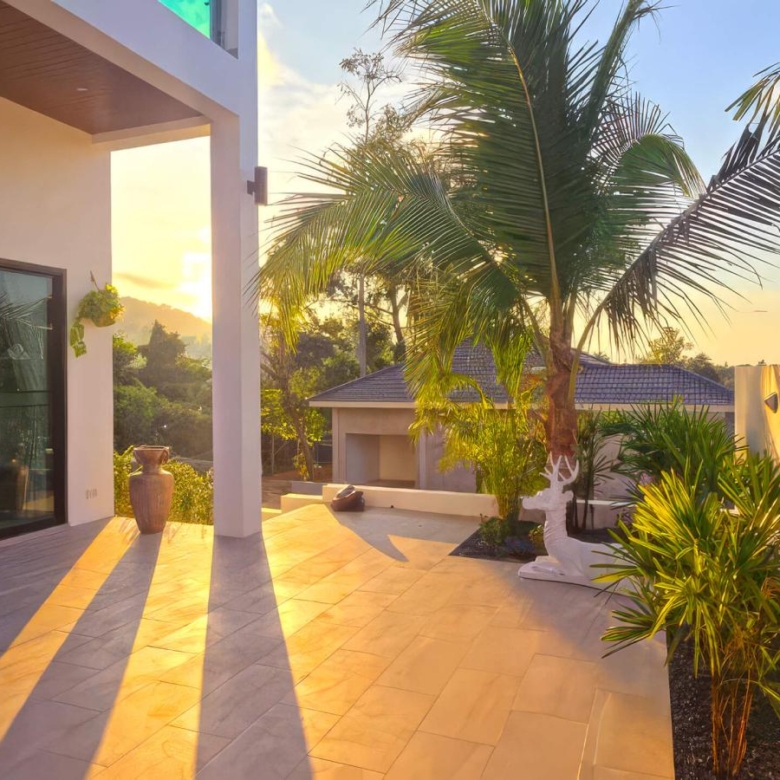 Exclusive 2–5 BR Pool Villas Near Choeng Mon Beach | Koh Samui