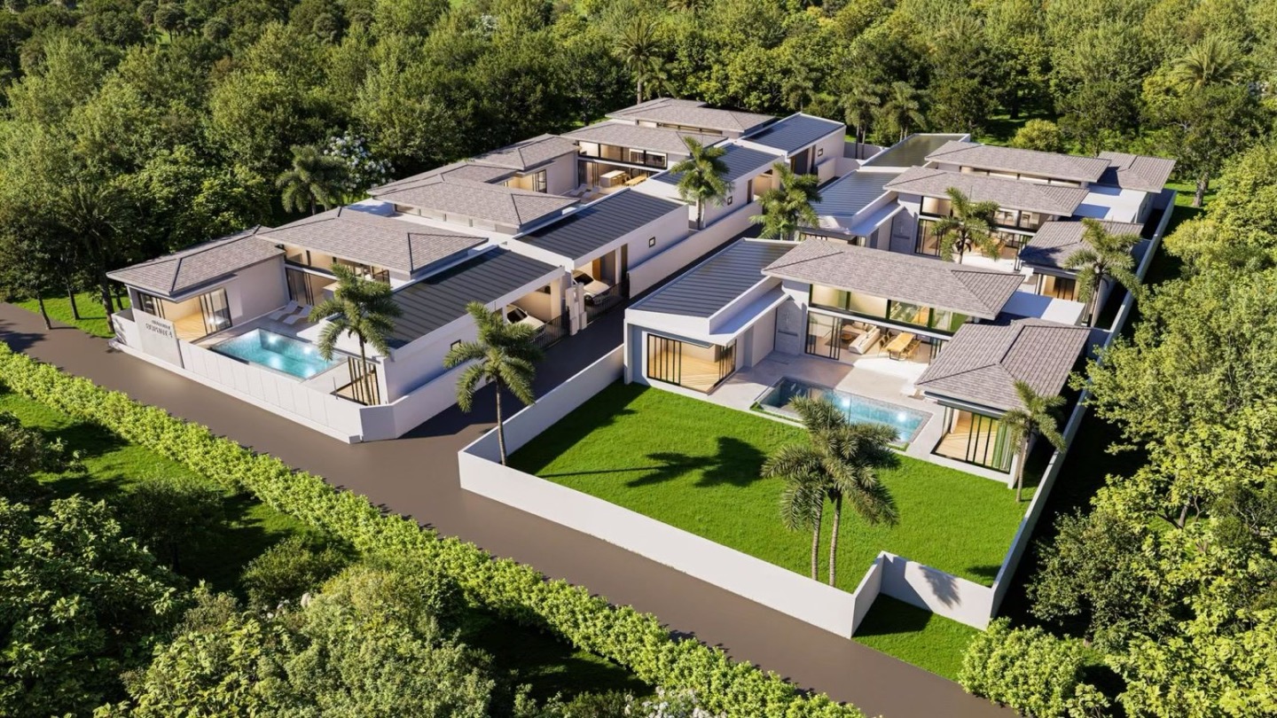 3 Spacious Bedroom Villa in Bophut