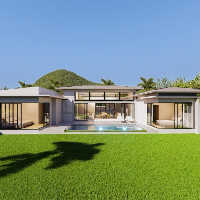 3 Spacious Bedroom Villa in Bophut
