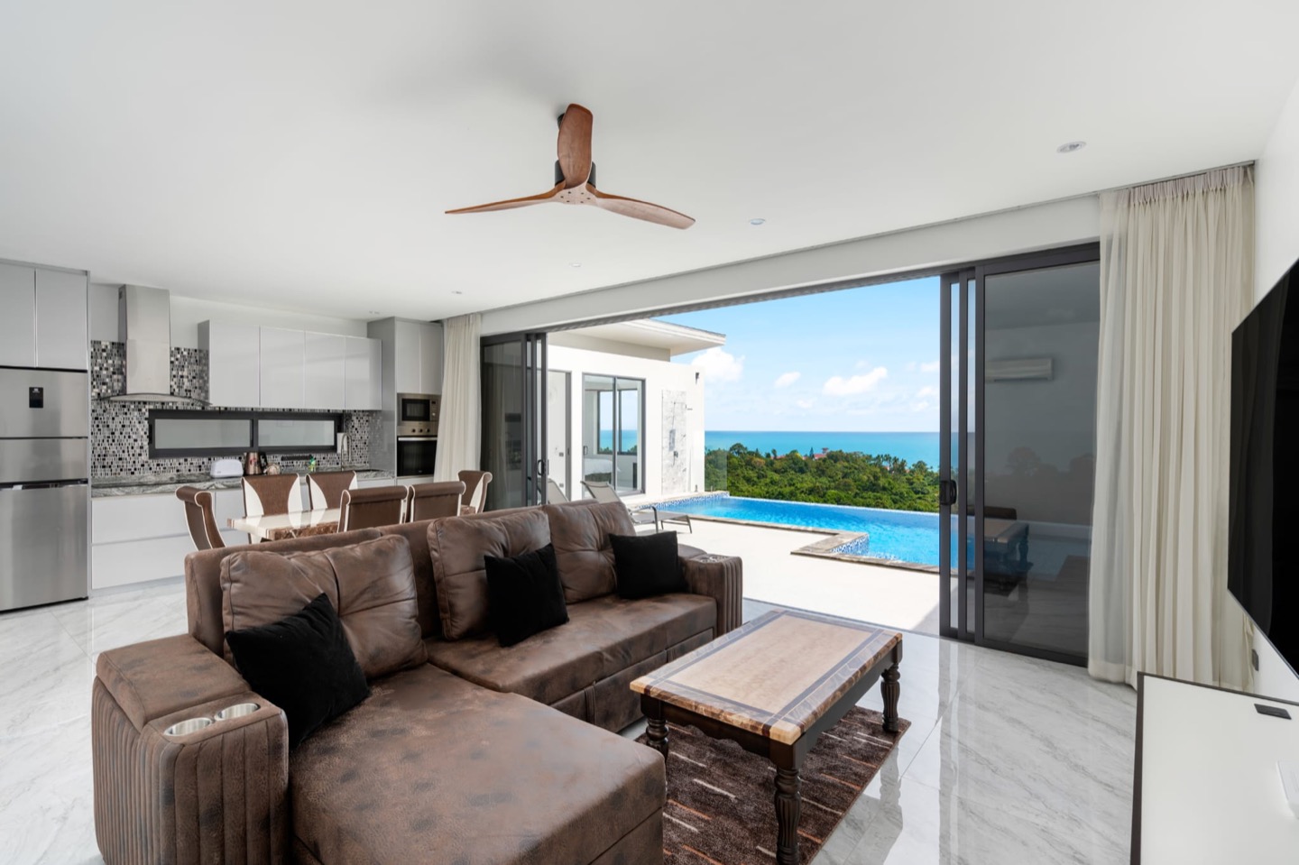 Modern 4-Bedroom Sunrise Sea View Villa