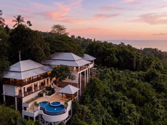 Private Tropical Sea View Estate in Laem Yai, Koh Samui