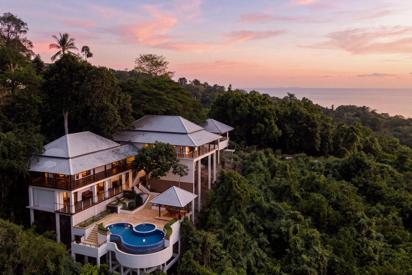 Private Tropical Sea View Estate in Laem Yai, Koh Samui