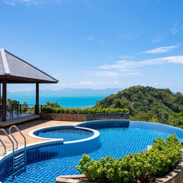 Private Tropical Sea View Estate in Laem Yai, Koh Samui