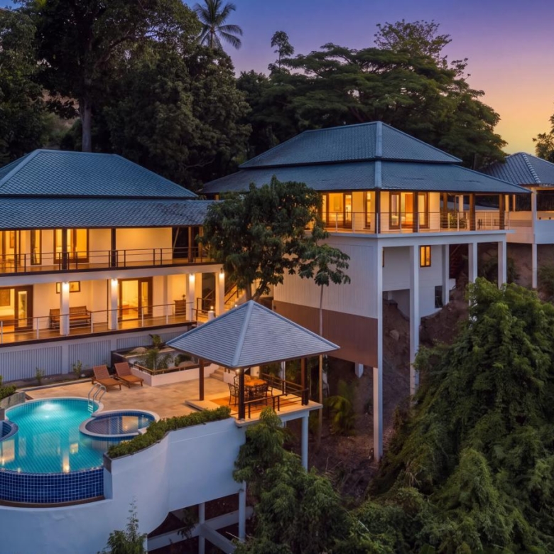 Private Tropical Sea View Estate in Laem Yai, Koh Samui