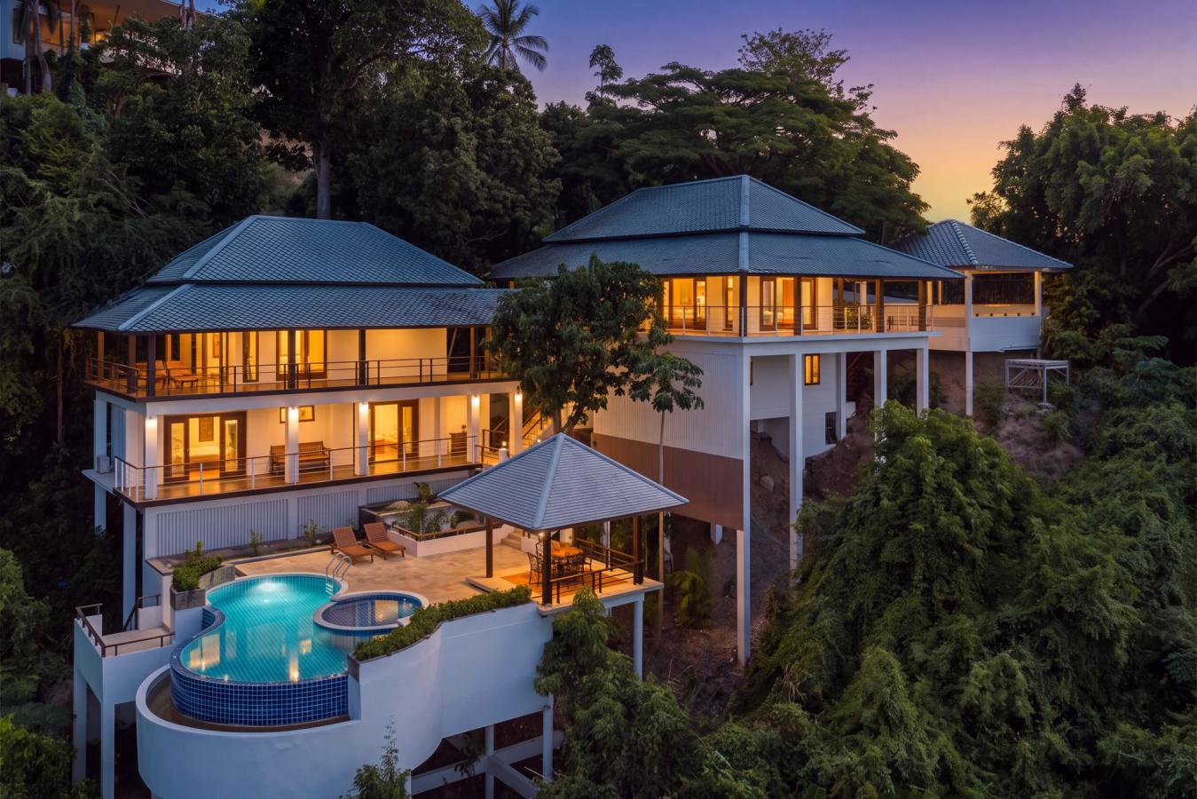 Private Tropical Sea View Estate in Laem Yai, Koh Samui