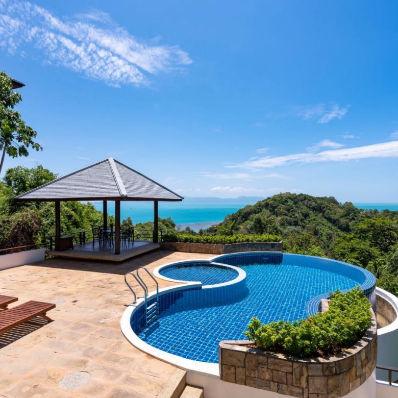 Private Tropical Sea View Estate in Laem Yai, Koh Samui
