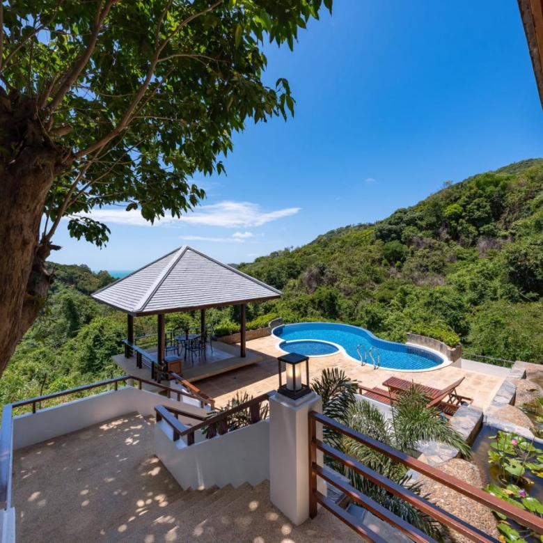 Private Tropical Sea View Estate in Laem Yai, Koh Samui