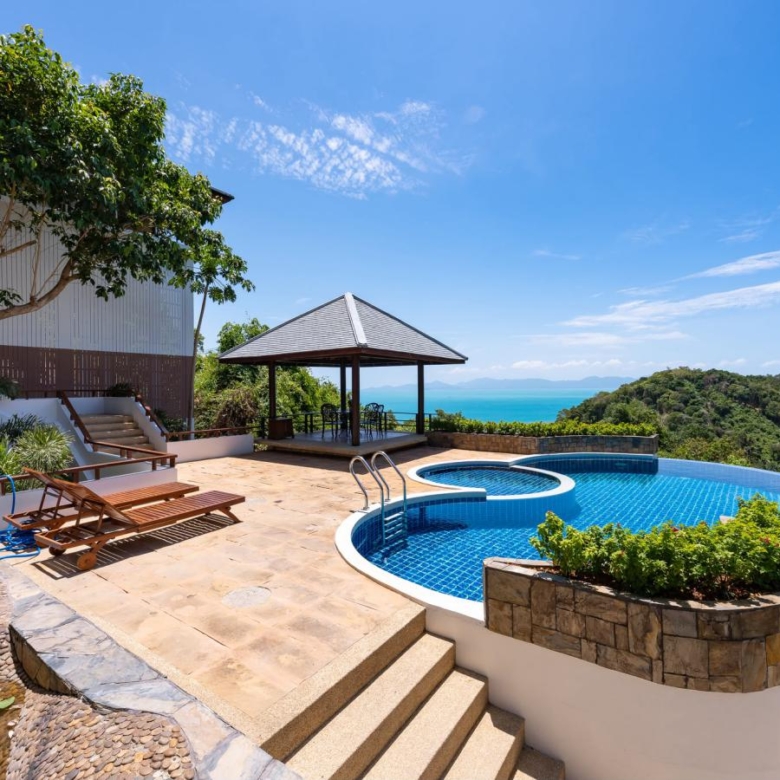 Private Tropical Sea View Estate in Laem Yai, Koh Samui