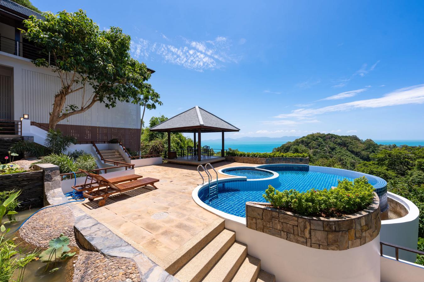 Private Tropical Sea View Estate in Laem Yai, Koh Samui