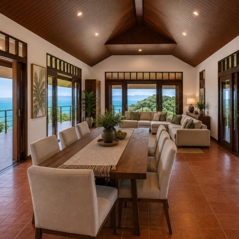 Private Tropical Sea View Estate in Laem Yai, Koh Samui