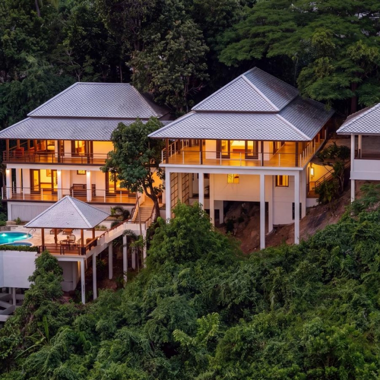 Private Tropical Sea View Estate in Laem Yai, Koh Samui