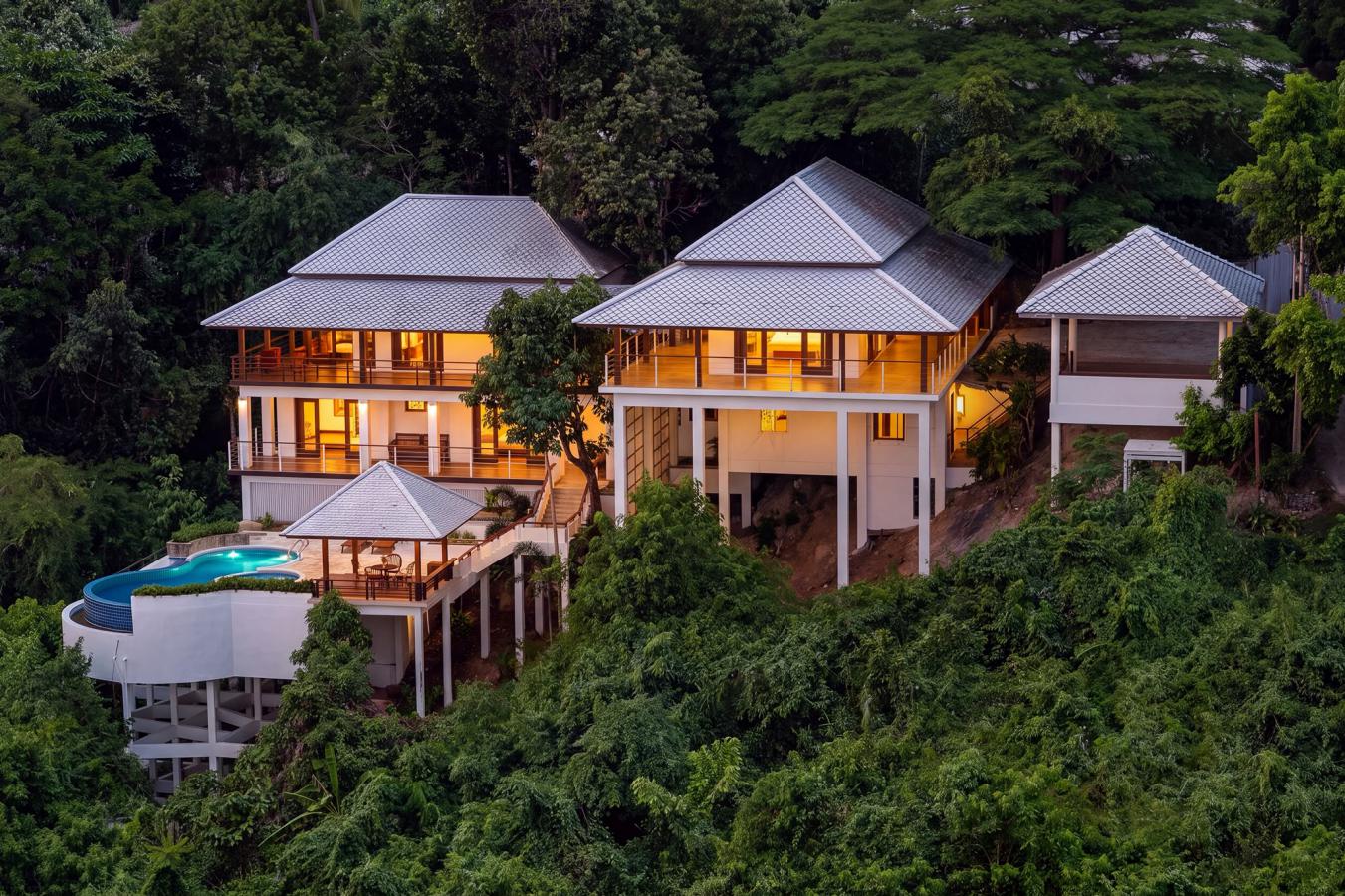Private Tropical Sea View Estate in Laem Yai, Koh Samui