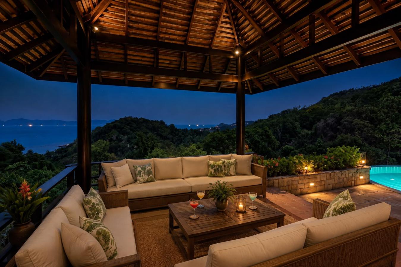 Private Tropical Sea View Estate in Laem Yai, Koh Samui