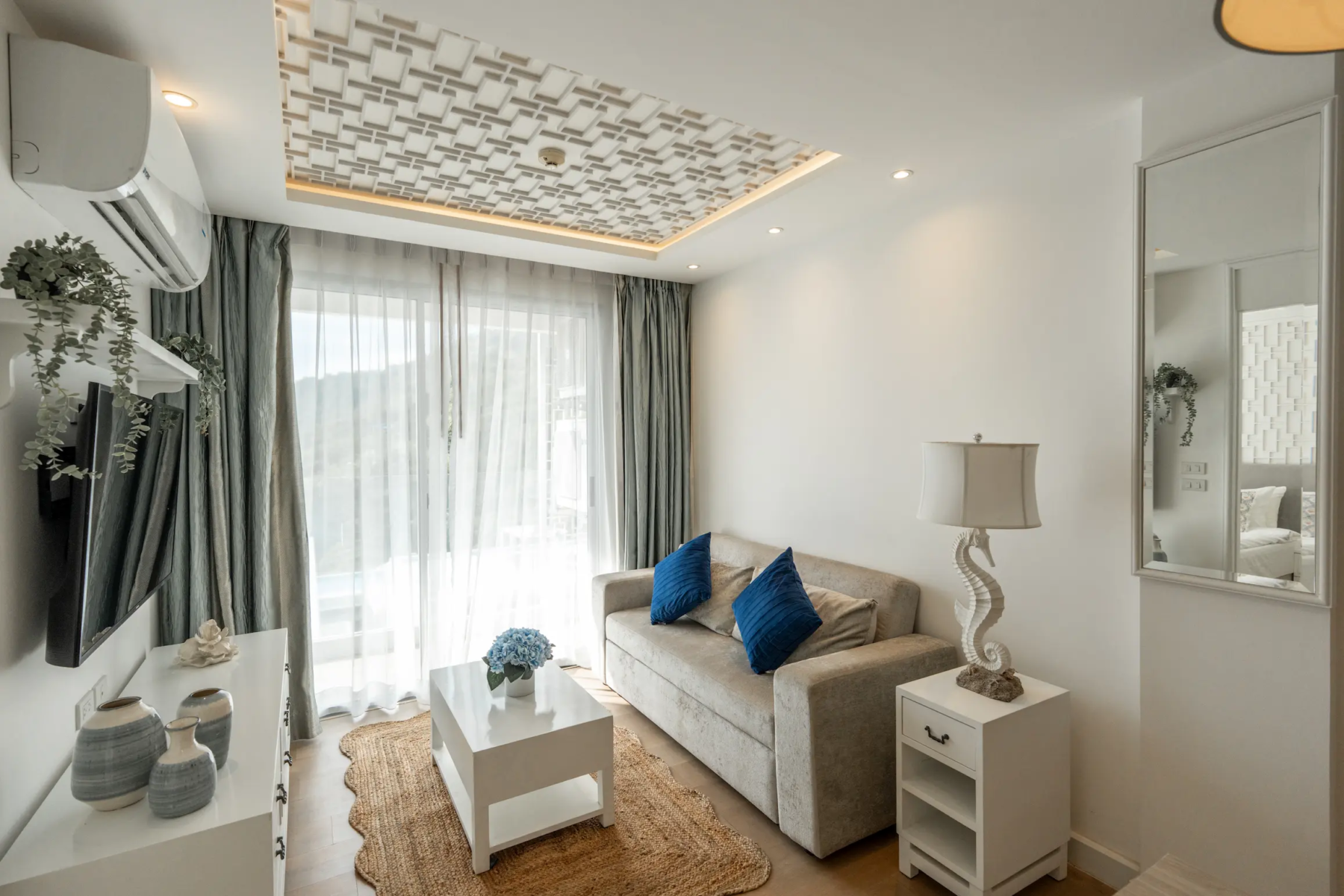 living_room_deluxe Modern Coastal Residences in Patong