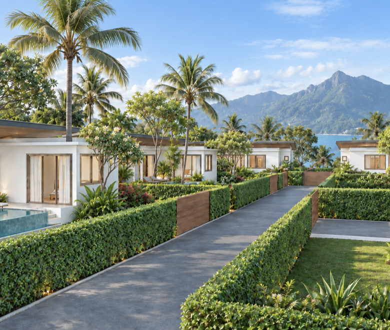 Temple Gate – Contemporary Tropical Living in Lamai