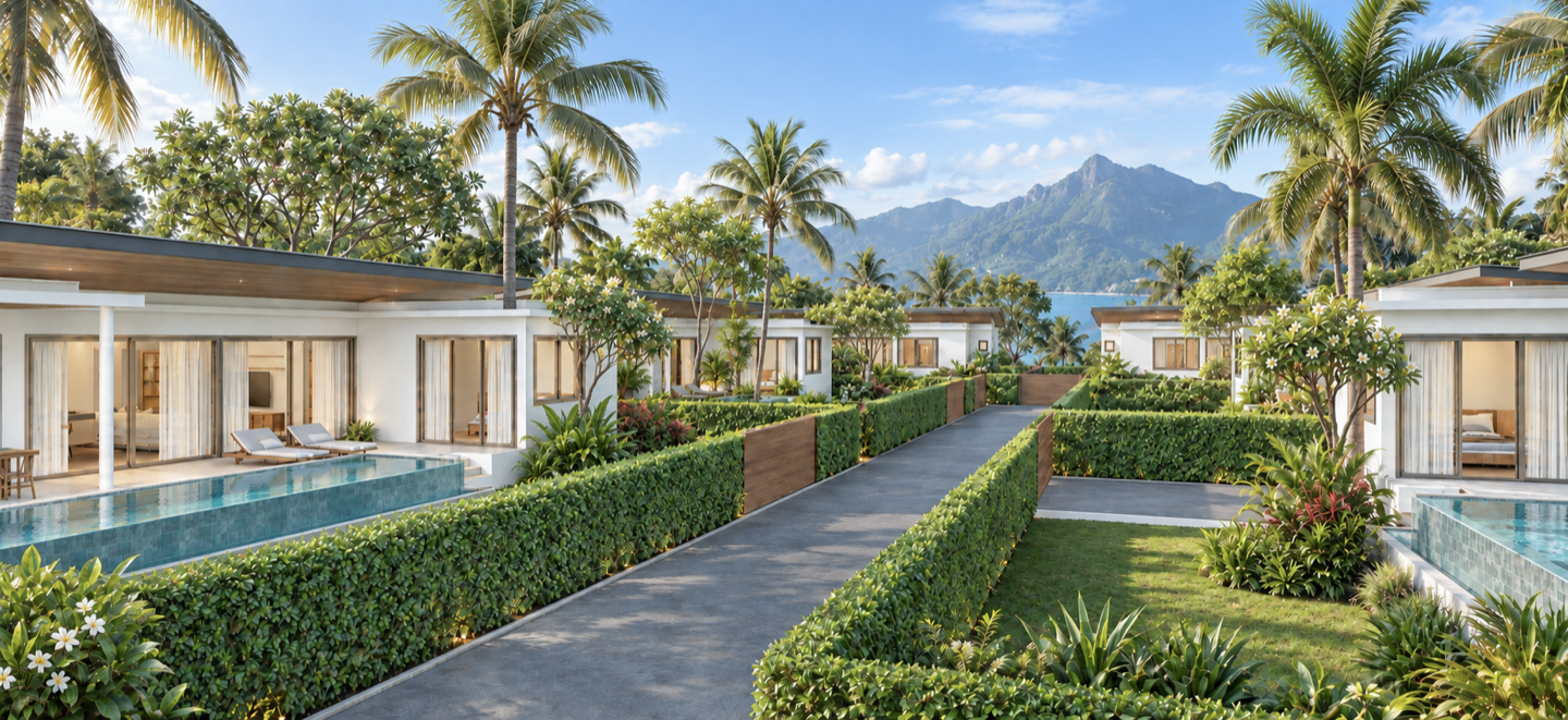 Temple Gate – Contemporary Tropical Living in Lamai
